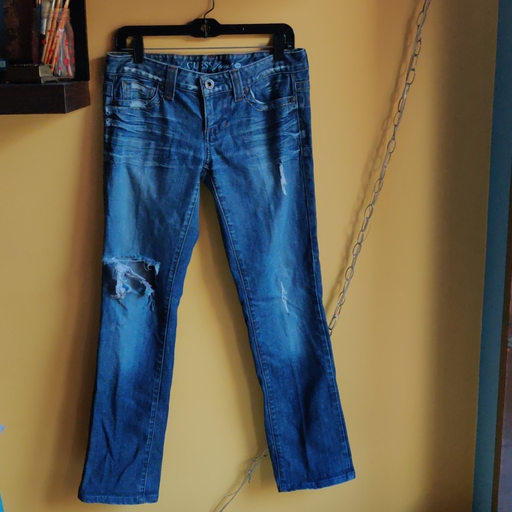 Guess Flirty Straight Jeans size 28
